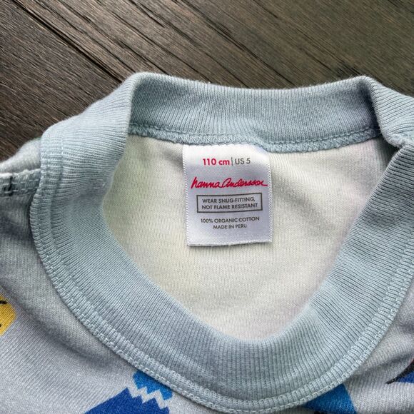 HannaJams™ Organic Cotton Pajama Set, size 5 - Picture 6 of 7